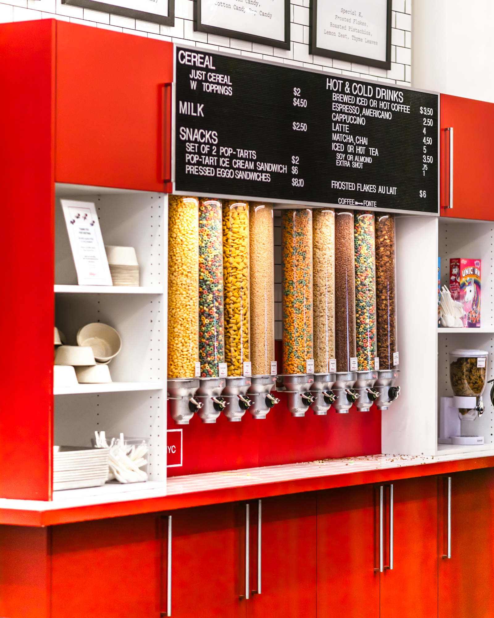 Looking for fun things to do in New York City with kids? A look inside Kellogg's NYC Cafe in Union Square.