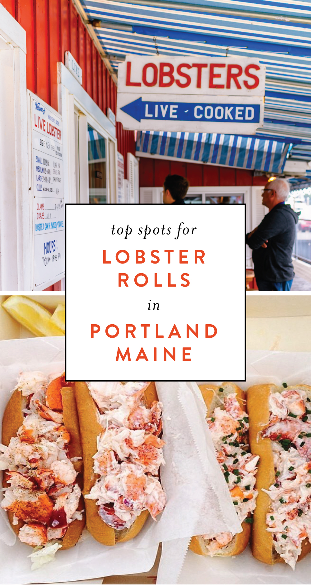 Top Spots for Lobster rolls in portland maine